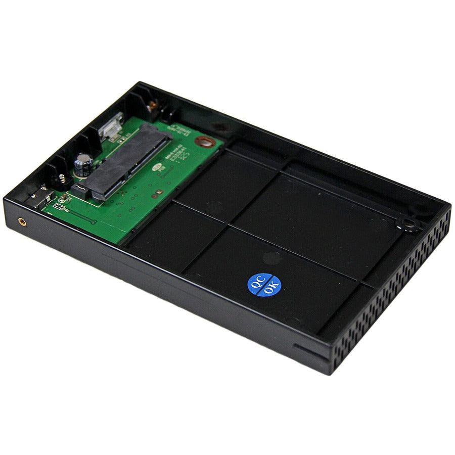 StarTech.com 2.5" Hard Drive Enclosure - Supports UASP - SATA 6Gbps - USB 3.0 External Hard Drive Enclosure - SSD/HDD Enclosure S2510BMU33