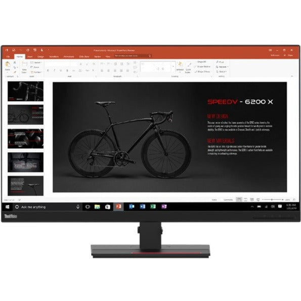 Lenovo ThinkVision T32p-20 31.5" 4K UHD LED LCD Monitor - 16:9 - Raven Black 61F2GAR2US