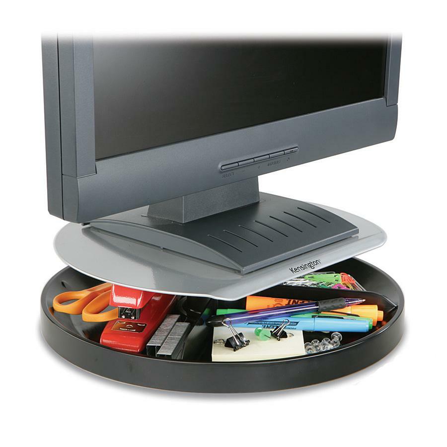 Kensington SmartFit Spin Monitor Stand with Storage 60049