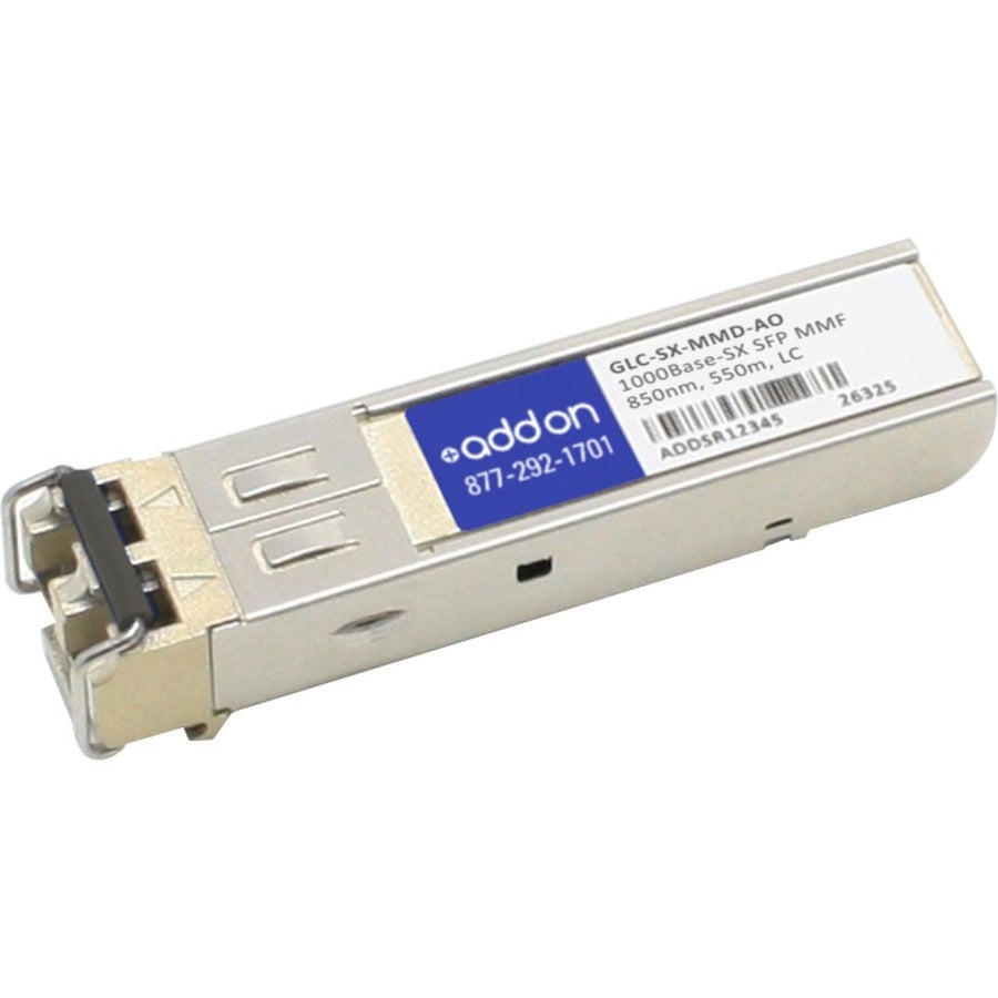 AddOn 1000BASE-SX 850nm 550m MMF SFP Module F/Cisco GLC-SX-MMD-AO