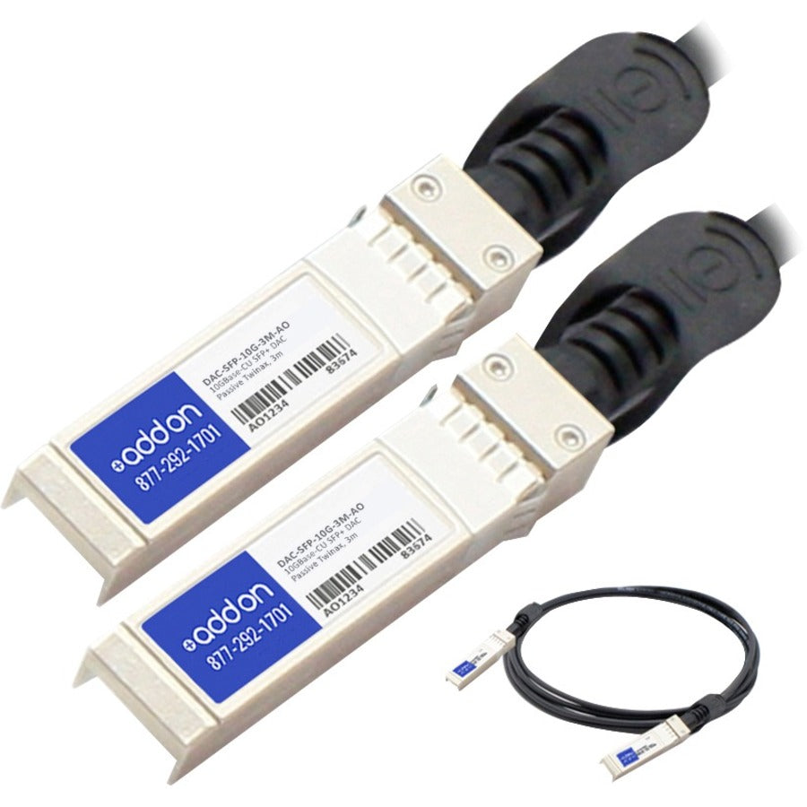 Câble réseau AddOn Dell SFP+ DAC-SFP-10G-3M-AO