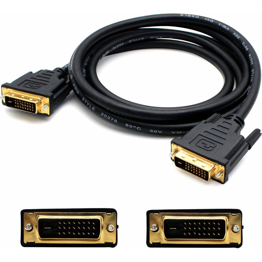 Câble AddOn 1,8 m DVI-D vers DVI-D Dual Link - Mâle vers Mâle DVID2DVIDDL6F