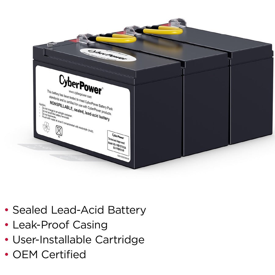 CyberPower RB1270X3A UPS Battery Pack RB1270X3A