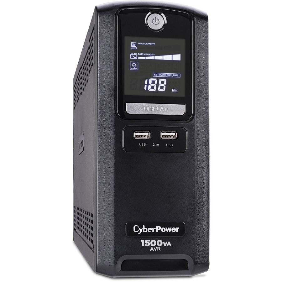 CyberPower UPS Systems LX1500GU-FC PC Battery Backup -  Capacity: 1500 VA / 900 W LX1500GU-FC