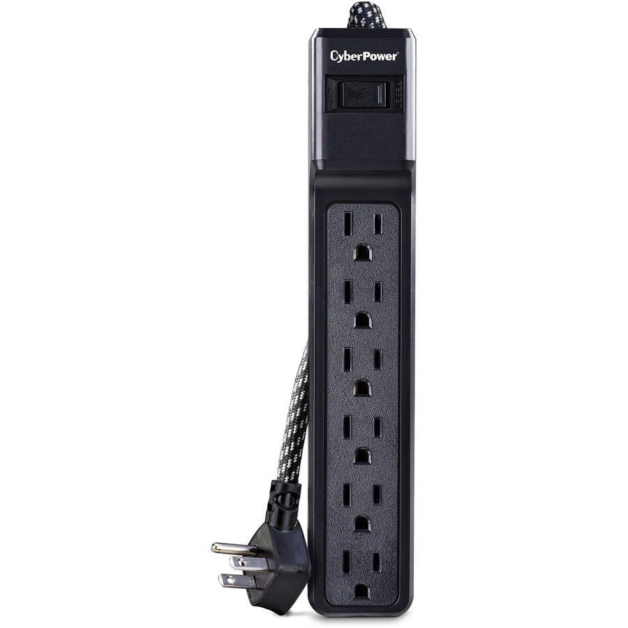 CyberPower B608B 6-Outlet Surge Suppressor/Protector B608B