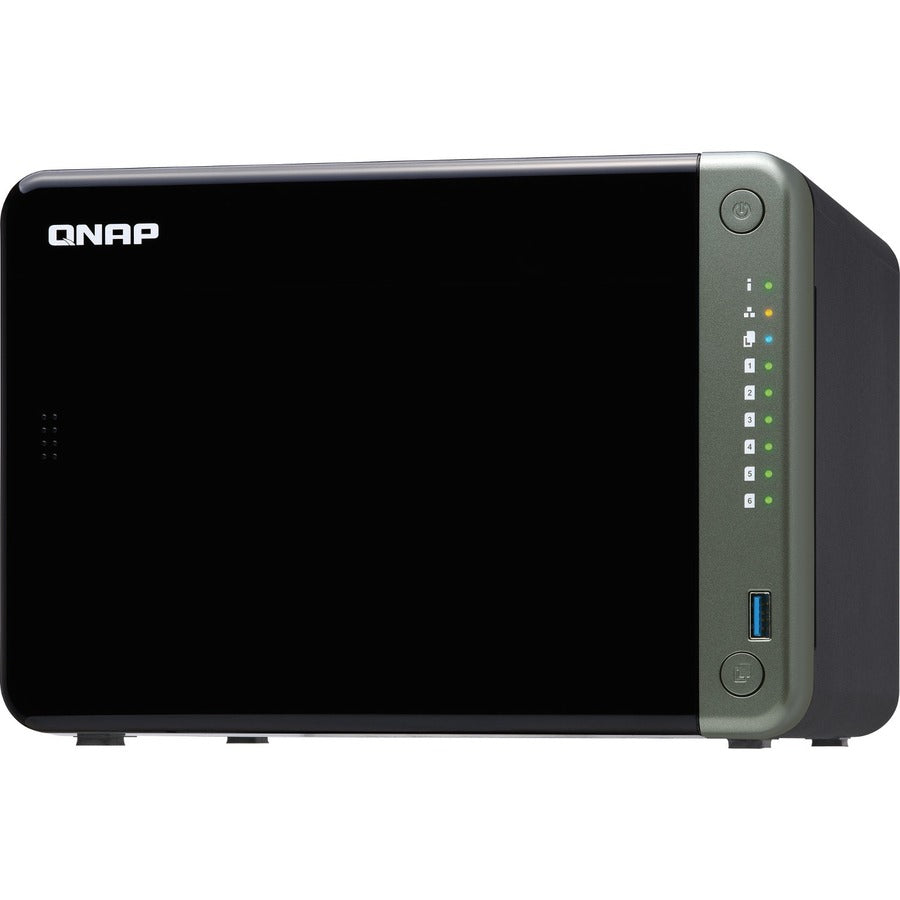 QNAP Professional Quad-core 2.0 GHz NAS with 2.5GbE Connectivity and PCIe Expansion TS-653D-4G-US