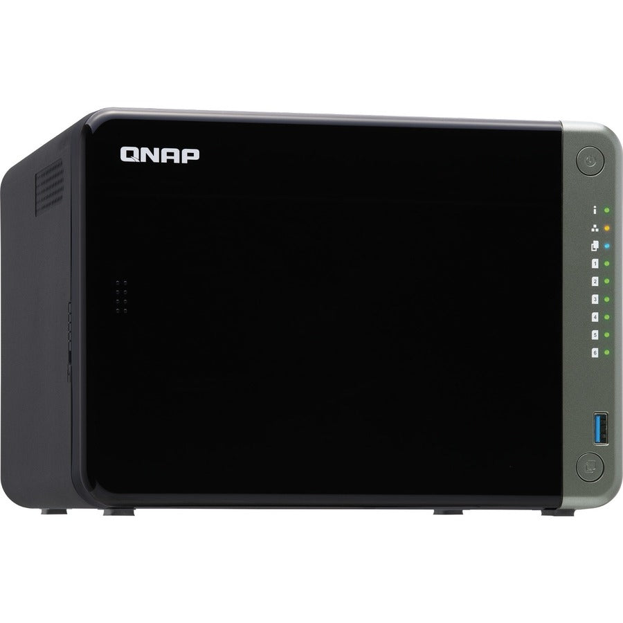QNAP Professional Quad-core 2.0 GHz NAS with 2.5GbE Connectivity and PCIe Expansion TS-653D-4G-US