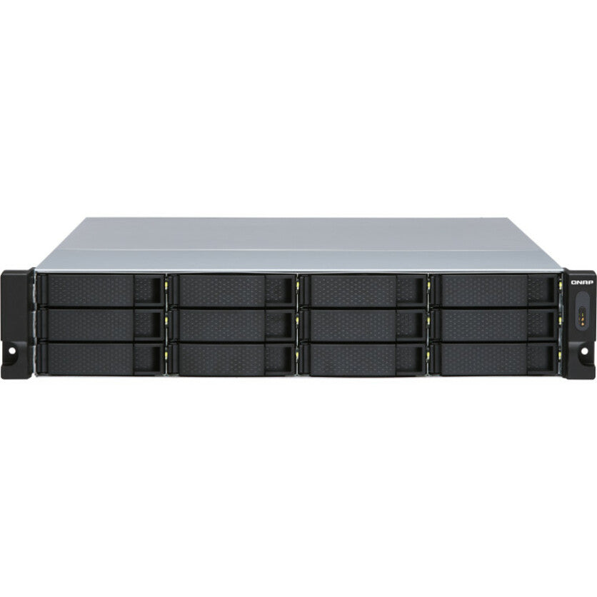 QNAP TL-R1200S-RP Drive Enclosure SATA/600 - Mini-SAS Host Interface - 2U Rack-mountable TL-R1200S-RP-US