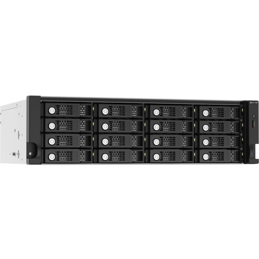 QNAP TL-R1620SEP-RP Drive Enclosure SATA/600 - Mini-SAS HD Host Interface - 3U Rack-mountable TL-R1620SEP-RP-US