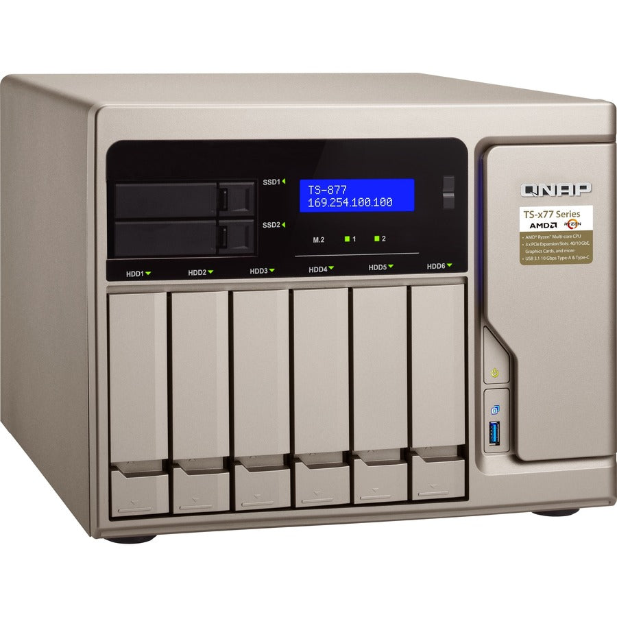 QNAP TS-877 SAN/NAS Storage System TS-877-1700-16G-US