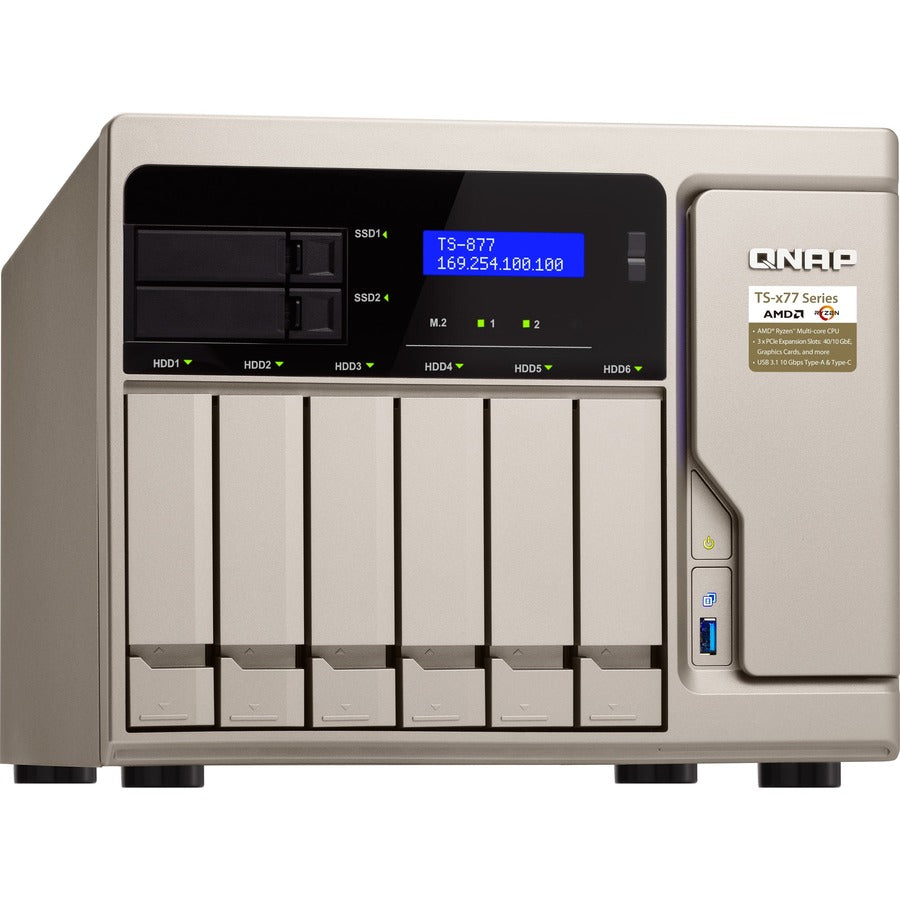 QNAP TS-877 SAN/NAS Storage System TS-877-1700-16G-US