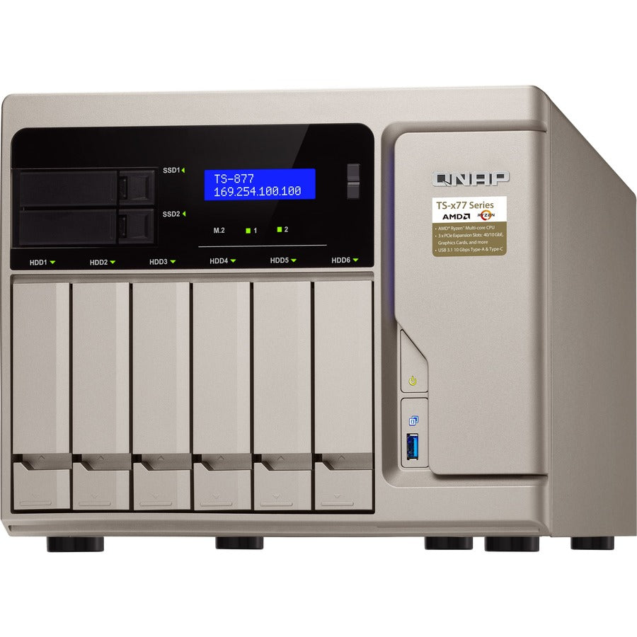 QNAP TS-877 Système de stockage SAN/NAS TS-877-1700-16G-US