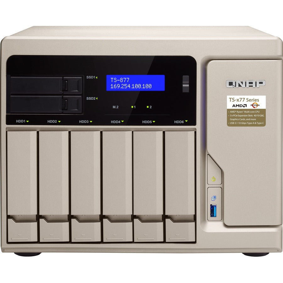 QNAP TS-877 SAN/NAS Storage System TS-877-1700-16G-US