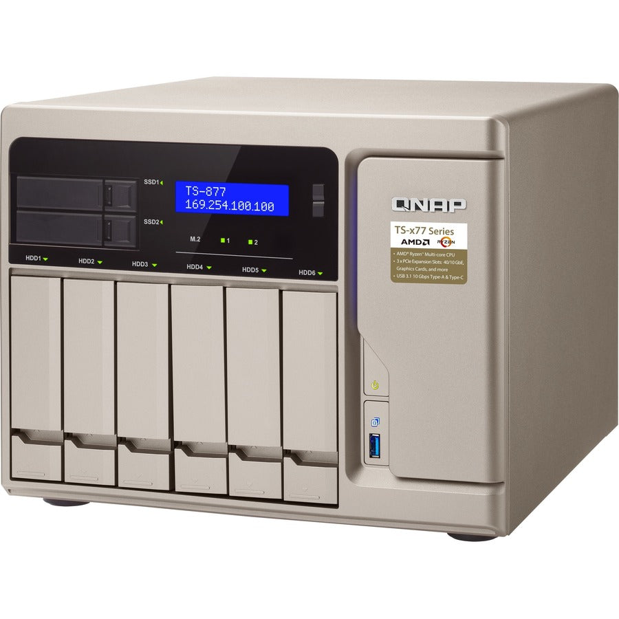 QNAP TS-877 Système de stockage SAN/NAS TS-877-1700-16G-US