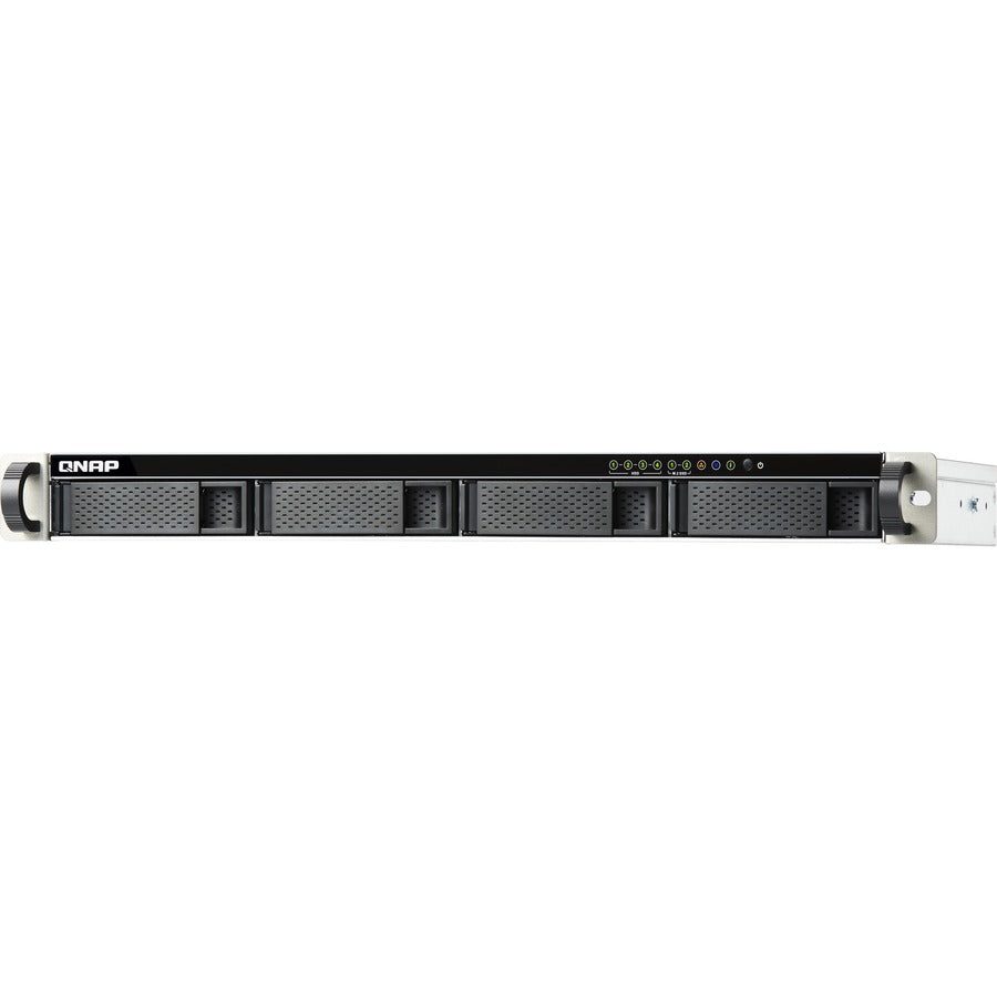 QNAP Short Depth Rackmount 2.5GbE 4-bay NAS with M.2 SATA SSD Slots TS-451DEU-2G-US