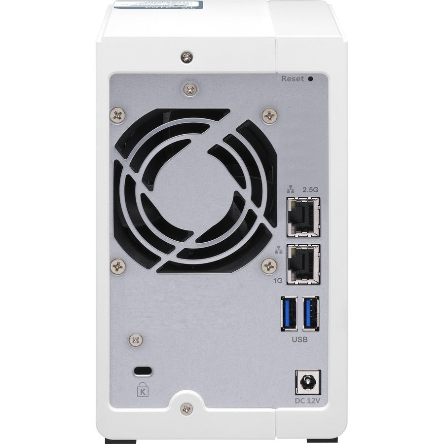 QNAP Quad-core 1.7GHz NAS with 2.5GbE and Feature-rich Applications for Home & Office TS-231P3-2G-US