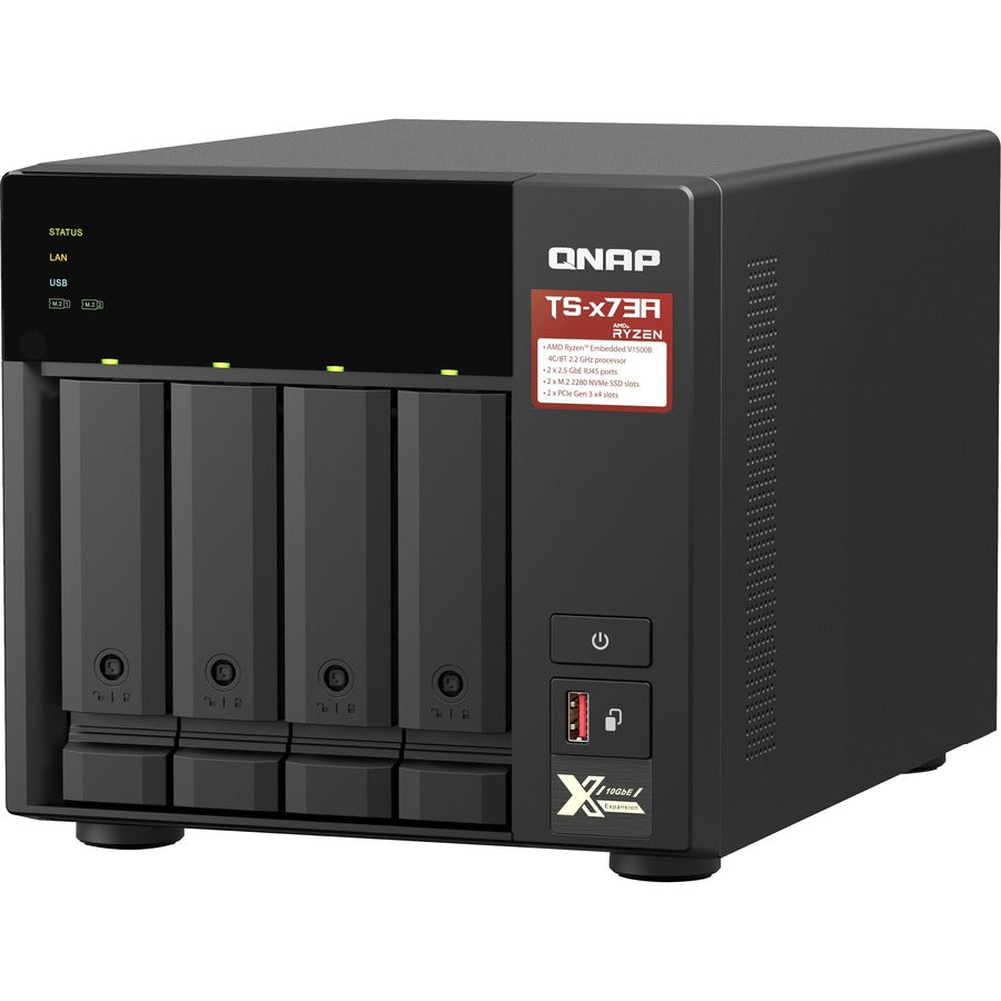 QNAP TS-473A-8G Système de stockage SAN/NAS TS-473A-8G-US