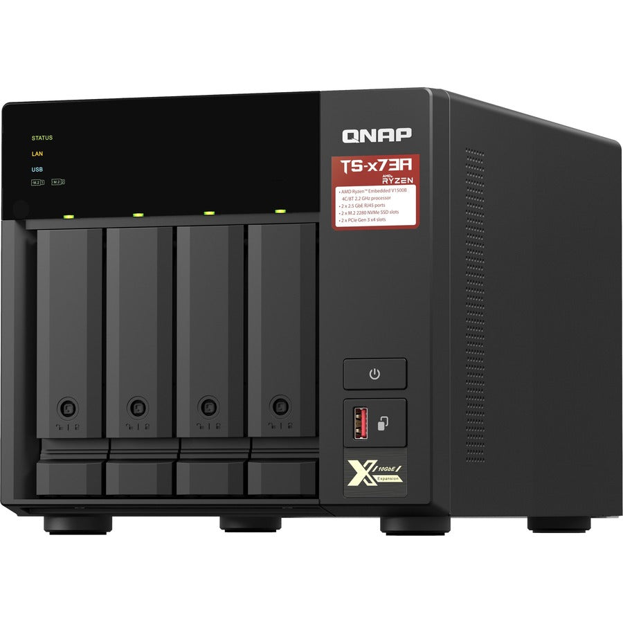 QNAP TS-473A-8G SAN/NAS Storage System TS-473A-8G-US