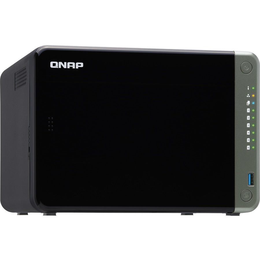 NAS QNAP Professional Quad-core 2,0 GHz avec connectivité 2,5 GbE et extension PCIe TS-653D-8G-US