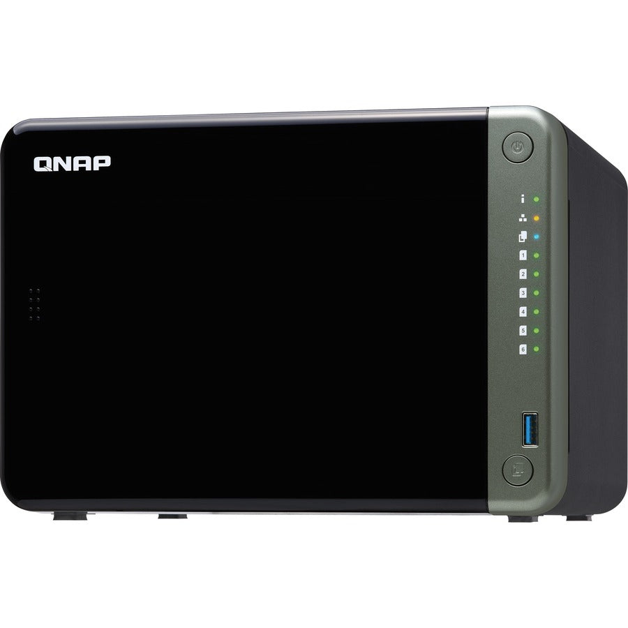 NAS QNAP Professional Quad-core 2,0 GHz avec connectivité 2,5 GbE et extension PCIe TS-653D-8G-US