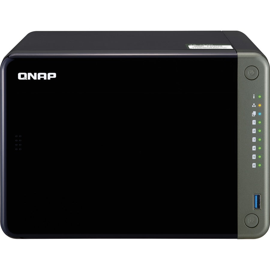 NAS QNAP Professional Quad-core 2,0 GHz avec connectivité 2,5 GbE et extension PCIe TS-653D-8G-US