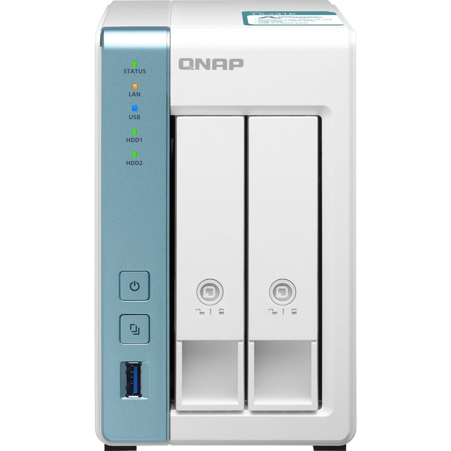 QNAP High-performance Quad-core NAS for Reliable Home and Personal Cloud Storage TS-231K-US