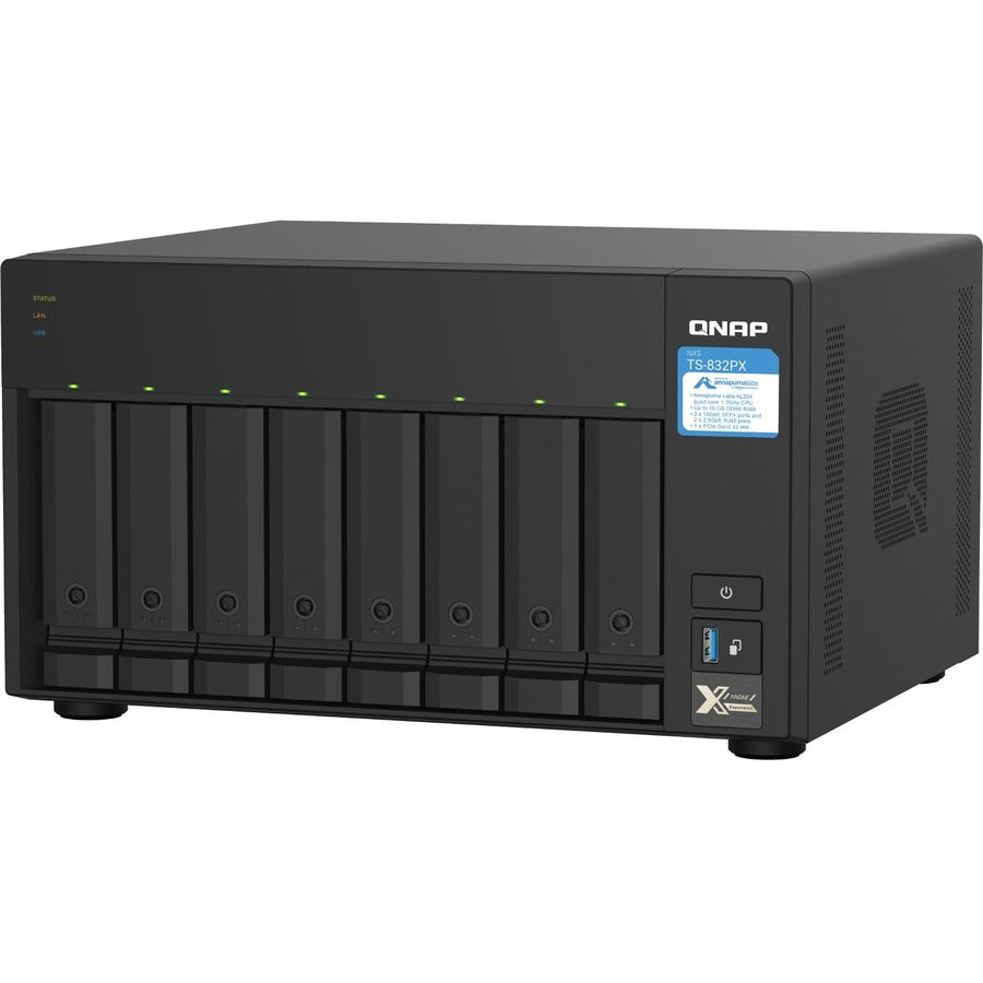 QNAP TS-832PX-4G Système de stockage SAN/NAS TS-832PX-4G-US