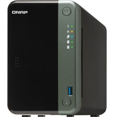 QNAP Professional Quad-core 2.0 GHz NAS with 2.5GbE Connectivity and PCIe Expansion TS-253D-4G-US