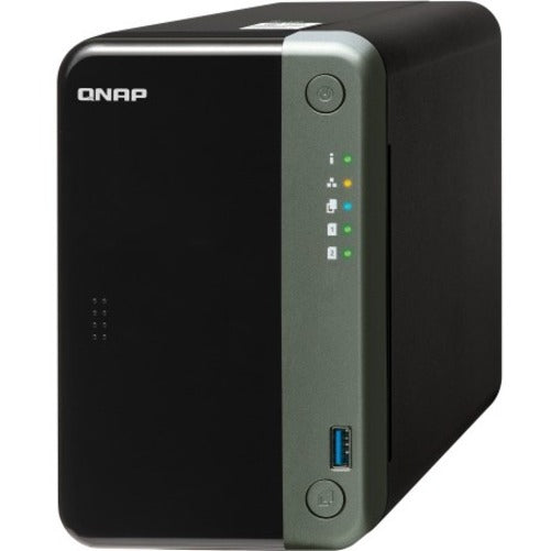 NAS QNAP Professional Quad-core 2,0 GHz avec connectivité 2,5 GbE et extension PCIe TS-253D-4G-US