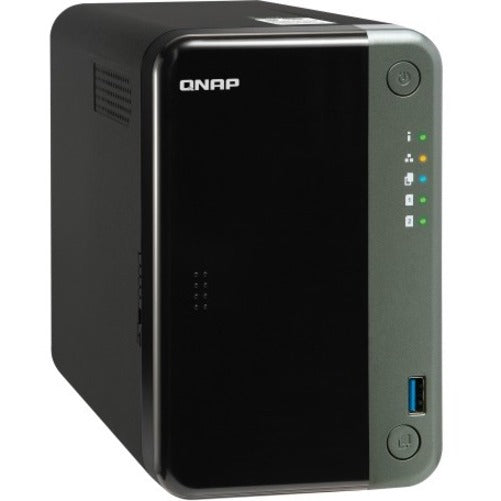 NAS QNAP Professional Quad-core 2,0 GHz avec connectivité 2,5 GbE et extension PCIe TS-253D-4G-US