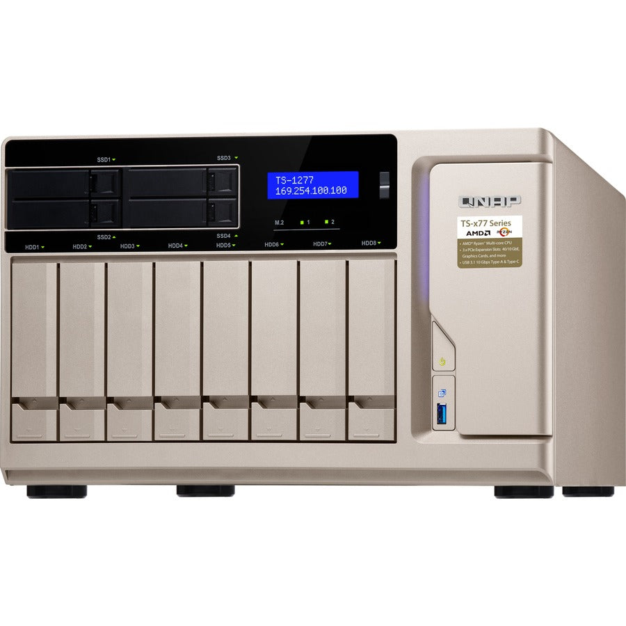 QNAP TS-1277 Système de stockage SAN/NAS TS-1277-1700-64G-US