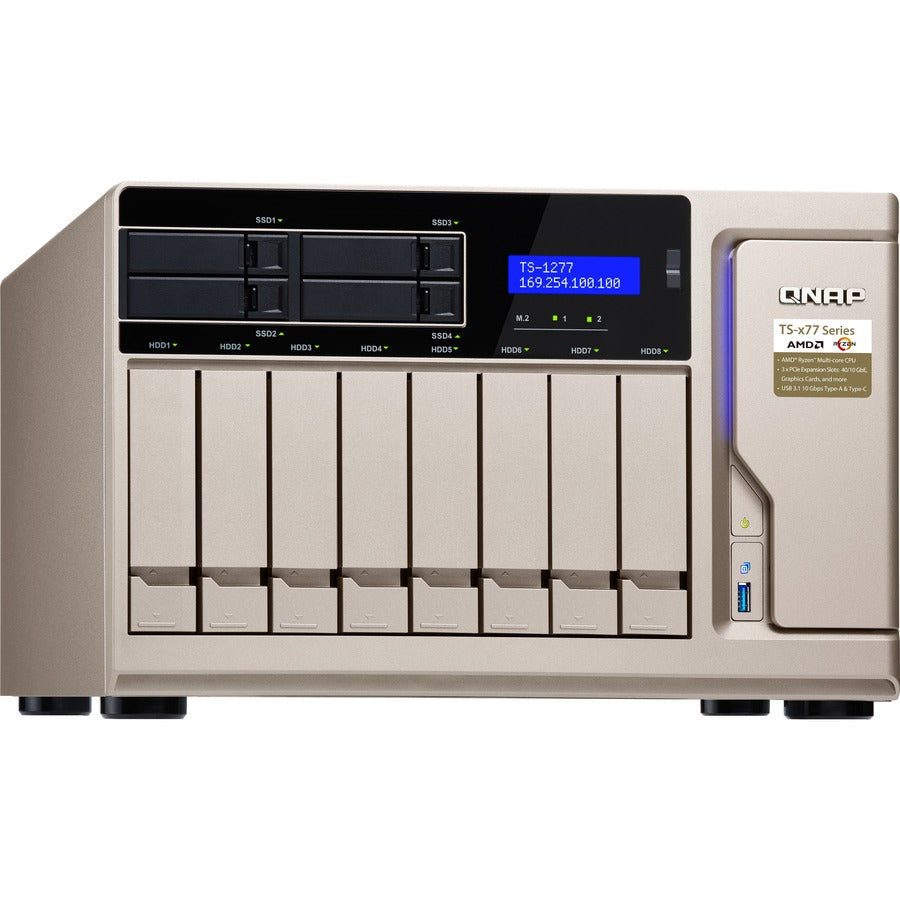 QNAP TS-1277 Système de stockage SAN/NAS TS-1277-1700-64G-US