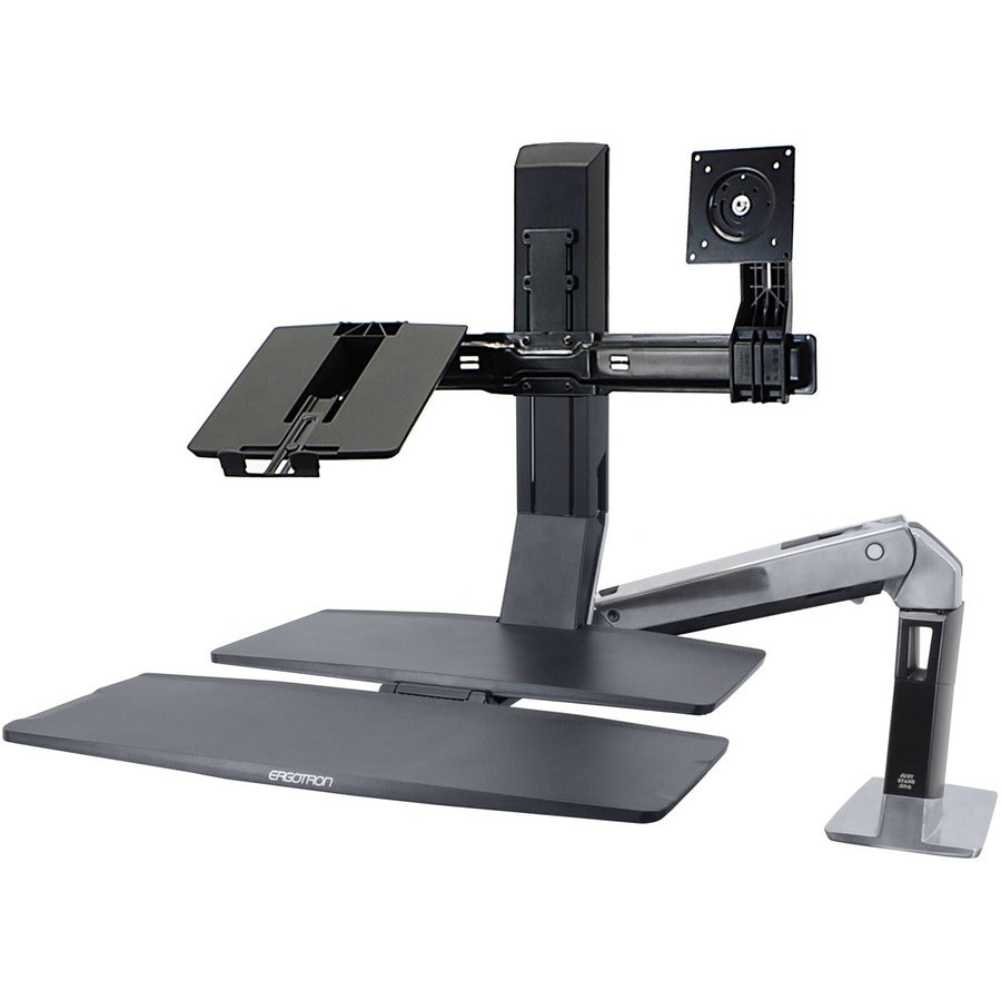 Ergotron WorkFit Multi Component Mount for Workstation, Notebook - Black 97-617