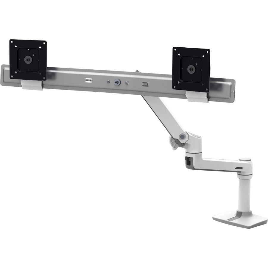 Ergotron Desk Mount for Monitor - Polished Aluminum 45-489-026