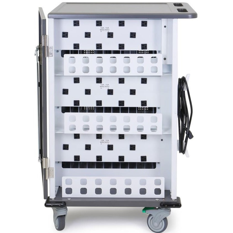 Ergotron YES36 Adjusta Charging Cart & Mobile Makerspace YES36-CHR-1