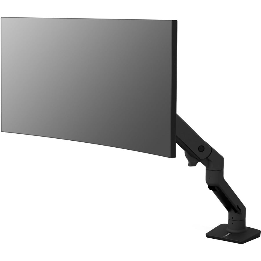 Ergotron Desk Mount for Monitor, Curved Screen Display - Matte Black 45-475-224