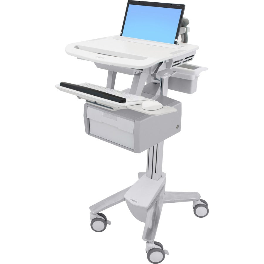 Ergotron StyleView Laptop Cart, 1 Tall Drawer (1x1) SV43-11B0-0