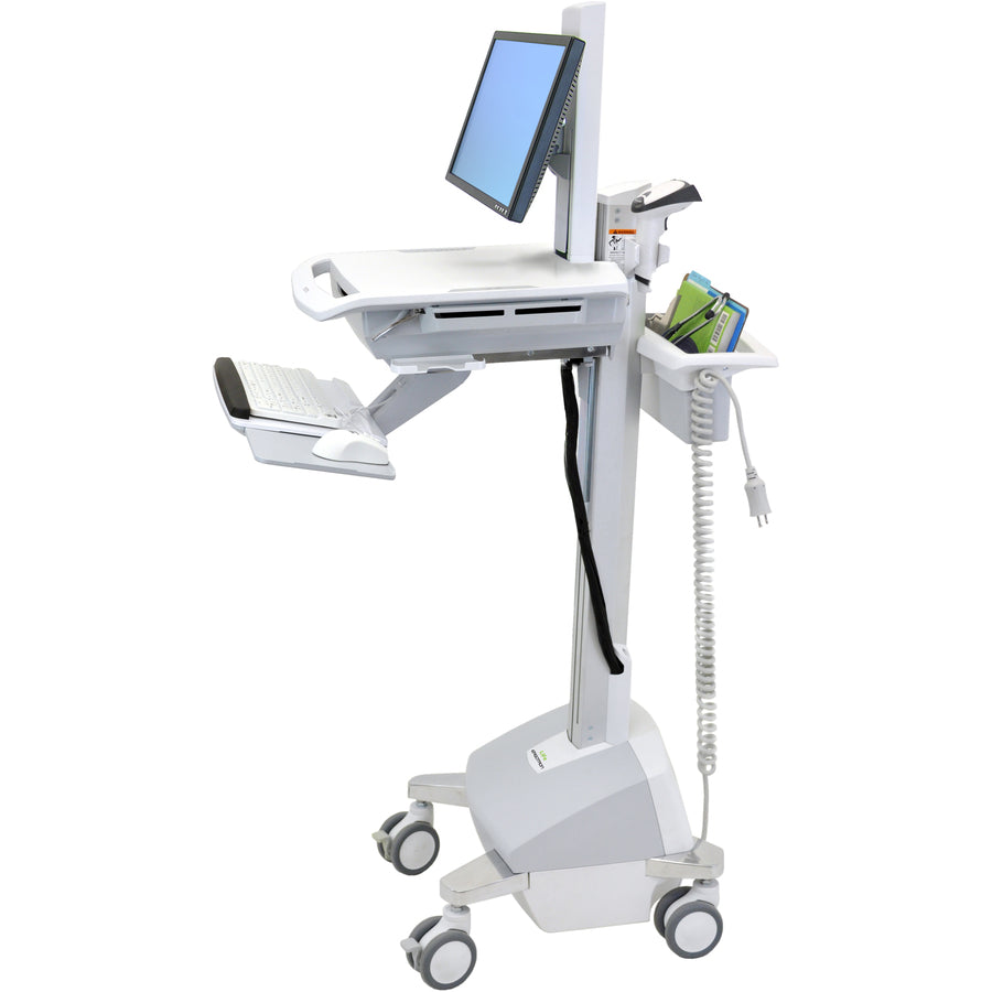 Ergotron StyleView EMR Cart with LCD Pivot, SLA Powered SV42-6301-1