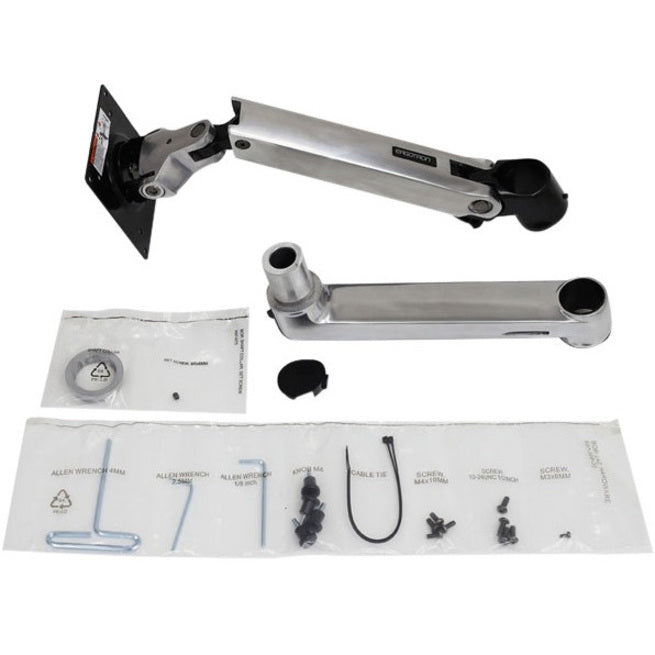Ergotron Mounting Arm for Flat Panel Display, Notebook - Silver 97-940-026