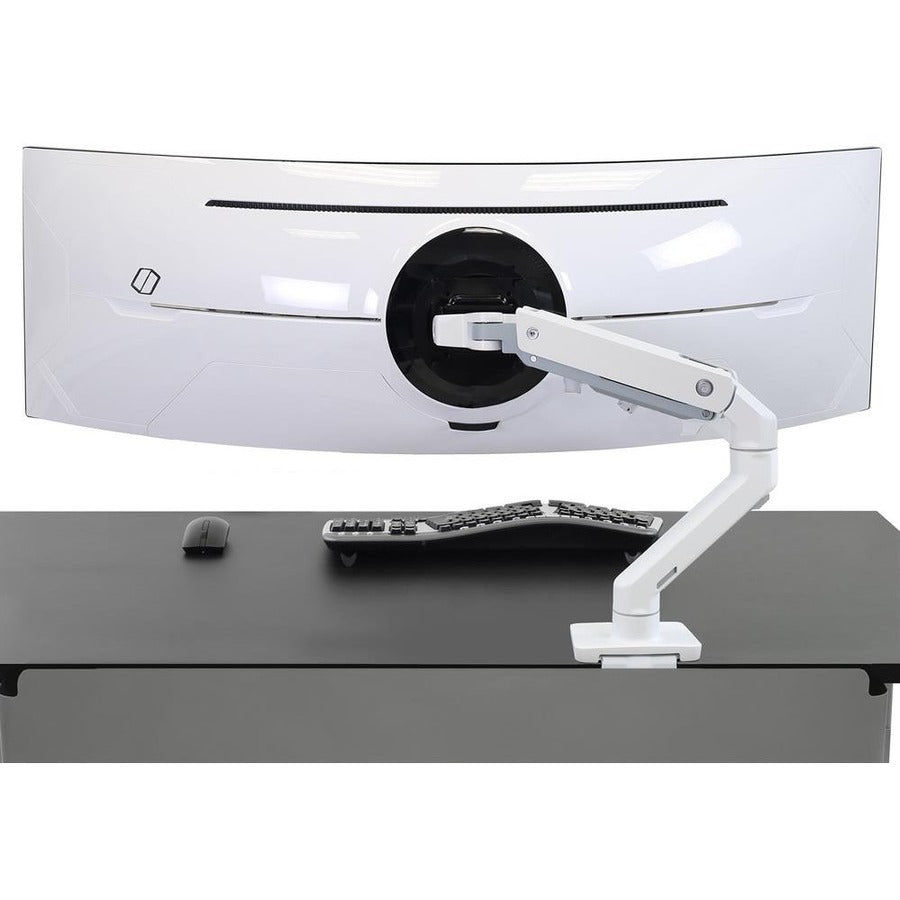 Ergotron Mounting Pivot for Monitor, Curved Screen Display, Mounting Arm - White 98-540-216