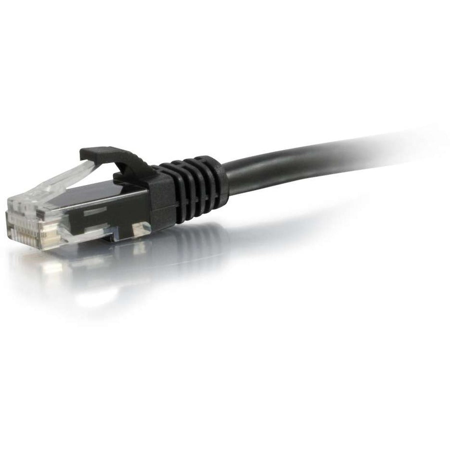 C2G 100 pieds Cat6a câble Ethernet de raccordement réseau UTP non blindé sans accroc-noir 50883