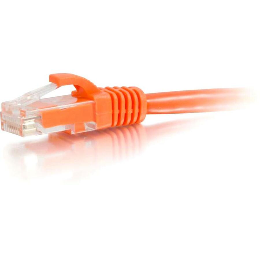 C2G C2G 15ft Cat6 Ethernet Cable - Snagless Unshielded (UTP) - Orange 04022