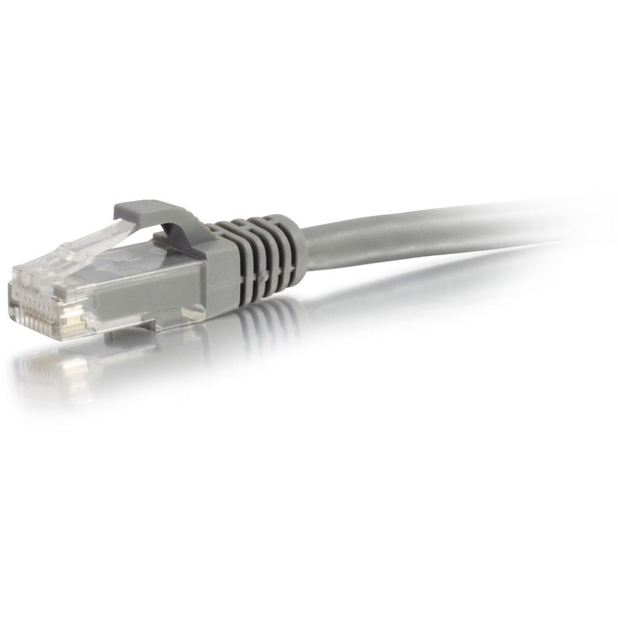 C2G 6in Cat5e Snagless Unshielded (UTP) Network Patch Cable - Gray 00931