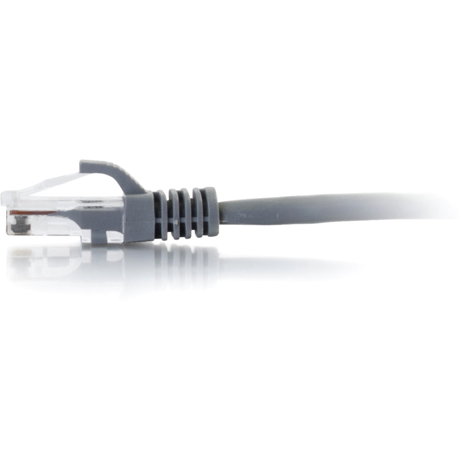 C2G 6in Cat5e Snagless Unshielded (UTP) Network Patch Cable - Gray 00931