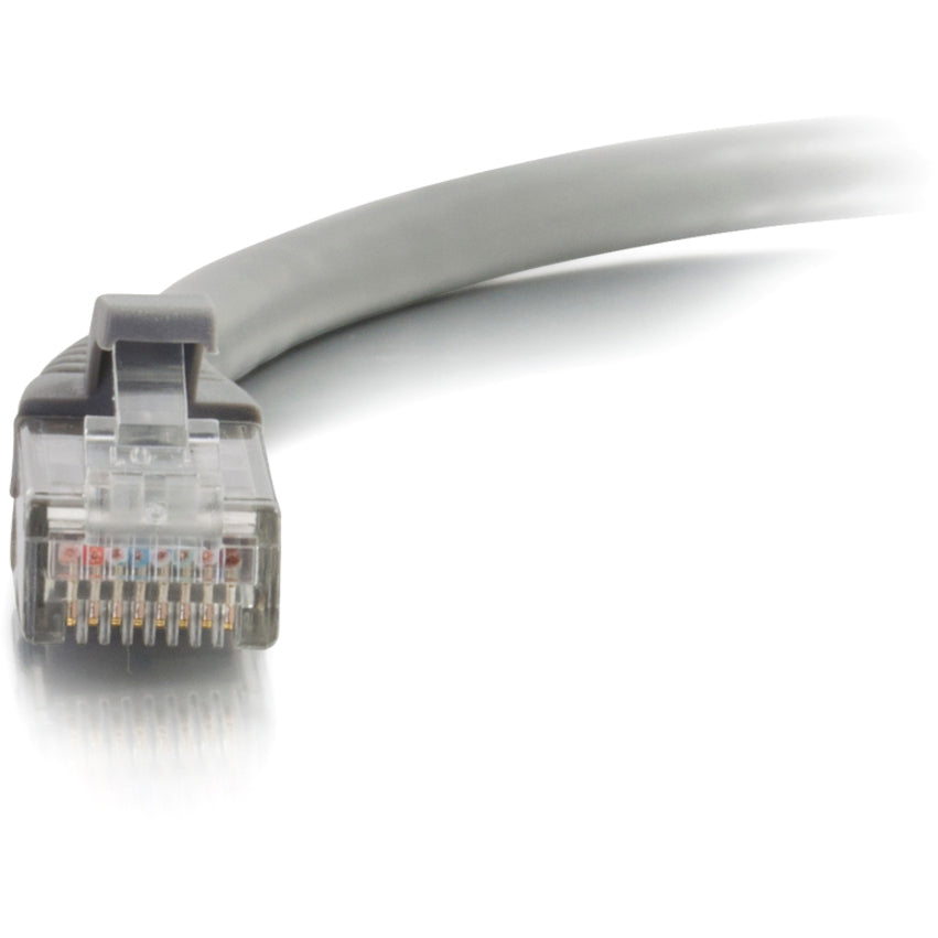 C2G 6in Cat5e Snagless Unshielded (UTP) Network Patch Cable - Gray 00931