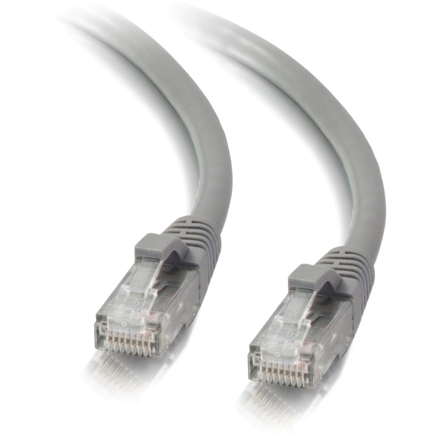 C2G 6in Cat5e Snagless Unshielded (UTP) Network Patch Cable - Gray 00931