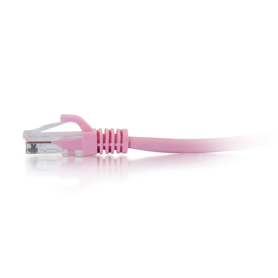 C2G 4 pieds Cat6a Snagless non blindé (UTP) câble Ethernet de raccordement réseau-rose 50858