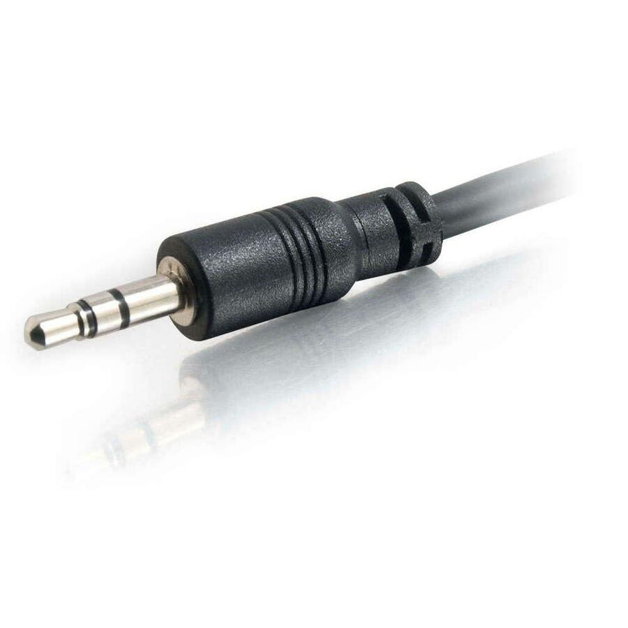 C2G 25ft CMG-Rated 3.5mm Stereo Audio Cable With Low Profile Connectors 40107