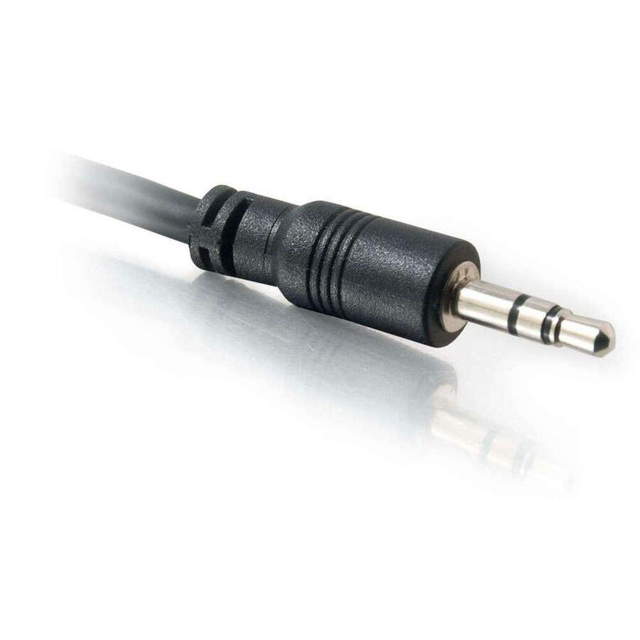 C2G 25ft CMG-Rated 3.5mm Stereo Audio Cable With Low Profile Connectors 40107