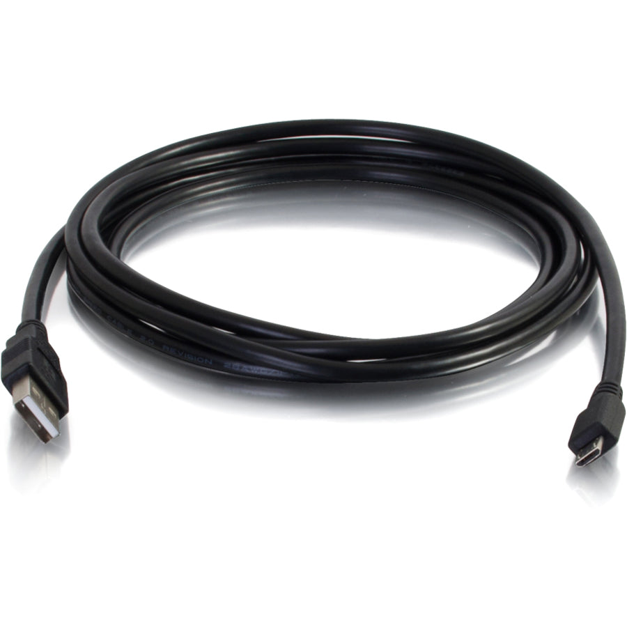 Câble C2G 0,3 m USB 2.0 A mâle vers Micro-USB B mâle (1 pied) 27423